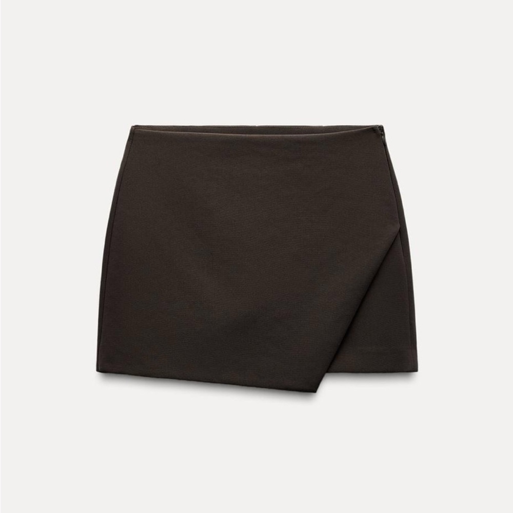 Zara skirt in dark brown in size small